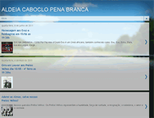 Tablet Screenshot of aldeiapenabranca.blogspot.com
