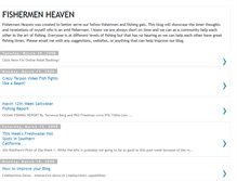 Tablet Screenshot of fishermenheaven.blogspot.com