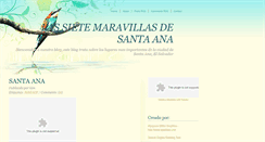 Desktop Screenshot of lassietemaravillasdesantaana.blogspot.com