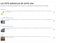 Tablet Screenshot of lassietemaravillasdesantaana.blogspot.com