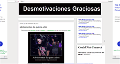 Desktop Screenshot of desmotivaciones-graciosas.blogspot.com