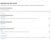 Tablet Screenshot of macacointherocks.blogspot.com
