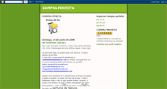 Desktop Screenshot of compraperfeita.blogspot.com