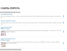 Tablet Screenshot of compraperfeita.blogspot.com