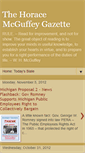Mobile Screenshot of mcguffeygazette.blogspot.com