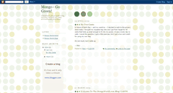 Desktop Screenshot of mongo-gogreen.blogspot.com