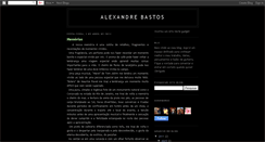 Desktop Screenshot of alexandrebastosguitar.blogspot.com