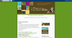 Desktop Screenshot of encaustikits.blogspot.com
