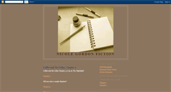 Desktop Screenshot of nicolegordonfiction.blogspot.com