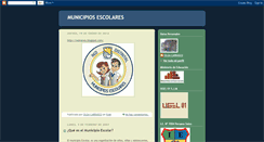 Desktop Screenshot of municipiosescolares.blogspot.com