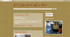 Desktop Screenshot of elcafecitocafeebar.blogspot.com