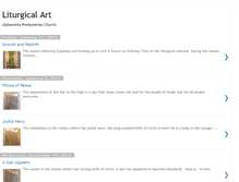 Tablet Screenshot of liturgicalart.blogspot.com