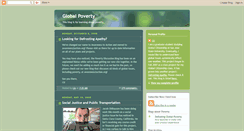 Desktop Screenshot of povertydiscussion.blogspot.com