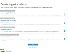 Tablet Screenshot of inferno-os.blogspot.com