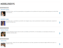 Tablet Screenshot of modelosexys.blogspot.com