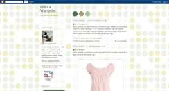 Desktop Screenshot of lifes-a-wardrobe.blogspot.com