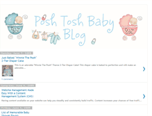 Tablet Screenshot of poshtoshbaby.blogspot.com