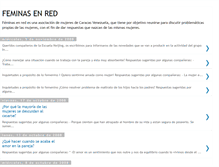 Tablet Screenshot of feminasenred.blogspot.com