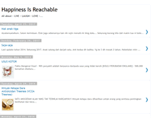 Tablet Screenshot of happinessisreachable.blogspot.com