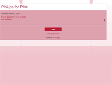 Tablet Screenshot of pinupsforpink.blogspot.com