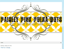 Tablet Screenshot of paisleypinkpolkadots.blogspot.com