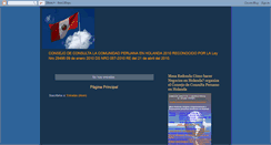 Desktop Screenshot of consejodeconsultaperuanoenholanda.blogspot.com