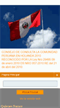 Mobile Screenshot of consejodeconsultaperuanoenholanda.blogspot.com