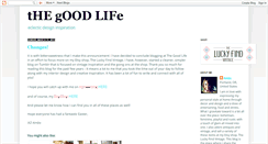 Desktop Screenshot of ambsgoodlife.blogspot.com