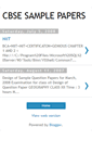 Mobile Screenshot of cbsesamplepapers.blogspot.com