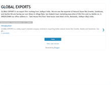 Tablet Screenshot of globalexports.blogspot.com