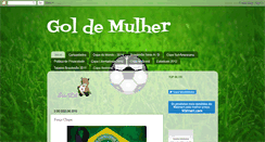 Desktop Screenshot of goldemulher.blogspot.com