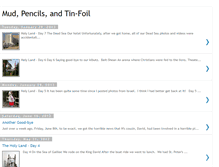 Tablet Screenshot of mudpencilsandtinfoil.blogspot.com
