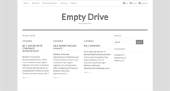 Desktop Screenshot of emptydrive.blogspot.com