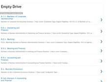 Tablet Screenshot of emptydrive.blogspot.com