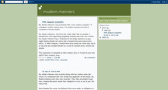 Desktop Screenshot of msmodernmanners.blogspot.com