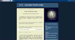 Desktop Screenshot of filosofiaantiga.blogspot.com