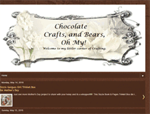 Tablet Screenshot of chocolatecraftsandbearsohmy.blogspot.com