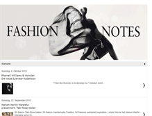 Tablet Screenshot of fashion-notes-today.blogspot.com