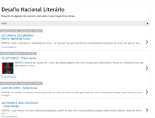 Tablet Screenshot of desafio-nacional.blogspot.com