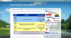 Desktop Screenshot of contaduriaunaragua.blogspot.com