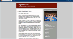 Desktop Screenshot of big12country.blogspot.com