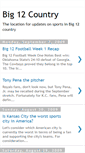 Mobile Screenshot of big12country.blogspot.com