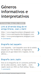 Mobile Screenshot of generosinformativoseinterpretativos.blogspot.com