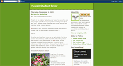 Desktop Screenshot of histudentsaver.blogspot.com