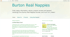 Desktop Screenshot of burtonrealnappies.blogspot.com