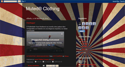 Desktop Screenshot of mutedclothing.blogspot.com