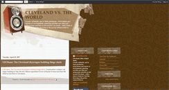 Desktop Screenshot of clevelandplanner.blogspot.com