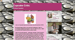 Desktop Screenshot of cupcake-critic.blogspot.com