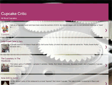 Tablet Screenshot of cupcake-critic.blogspot.com