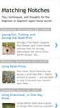 Mobile Screenshot of matchingnotches.blogspot.com
